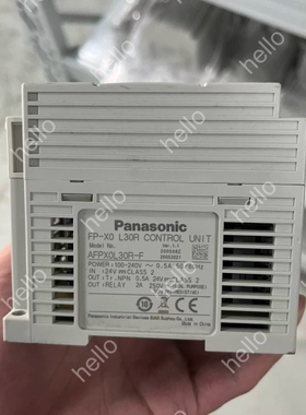 议价松下PLC可编程控制器 型号AFPX0L30R-F原装正品功