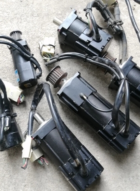 议价多摩川伺服电机贴片机马达4503N1205E200二手拆机实