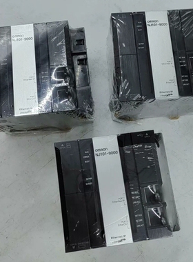 议价欧姆龙PLC控制器主机NJ101-9000，二手拆机，