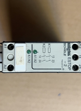 议价原装拆机SCHIELE安全继电器型号ESTOP-2 2.45