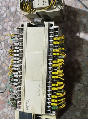 议价禾川HCA2-36X24YT-A编程控制器模块带个扩展，拆机