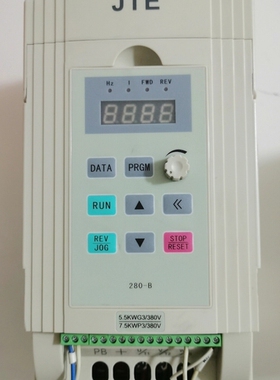 议价金田JTE280变频器 T0055G3 一台。实拍