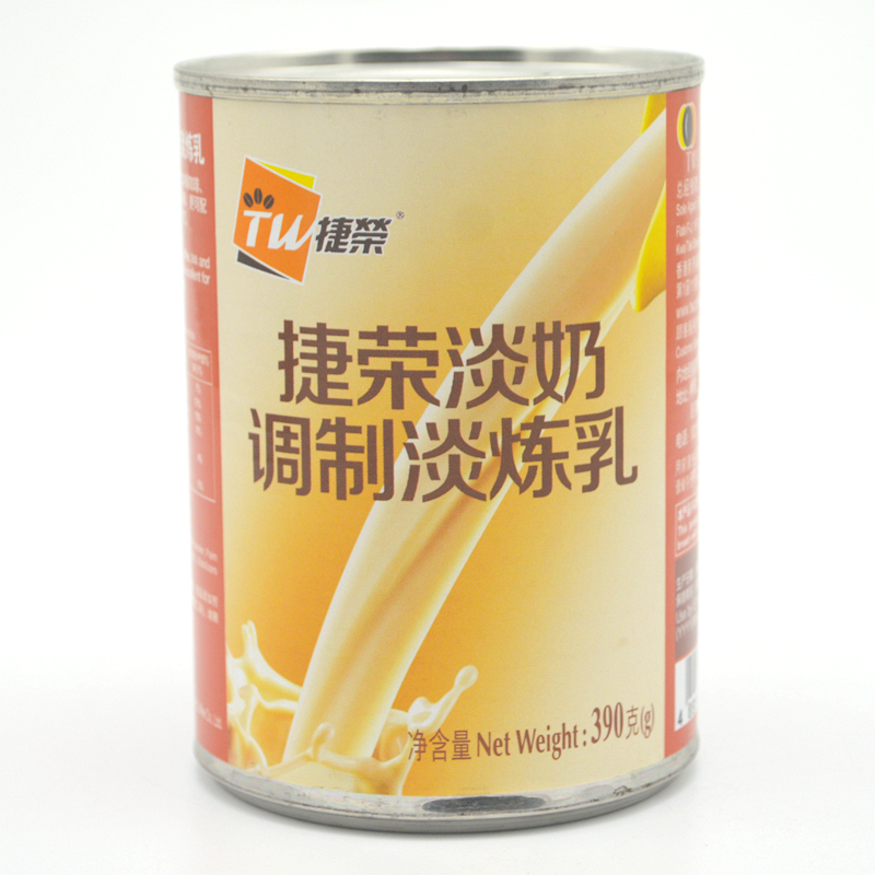 港式奶茶进口390克植植脂淡奶