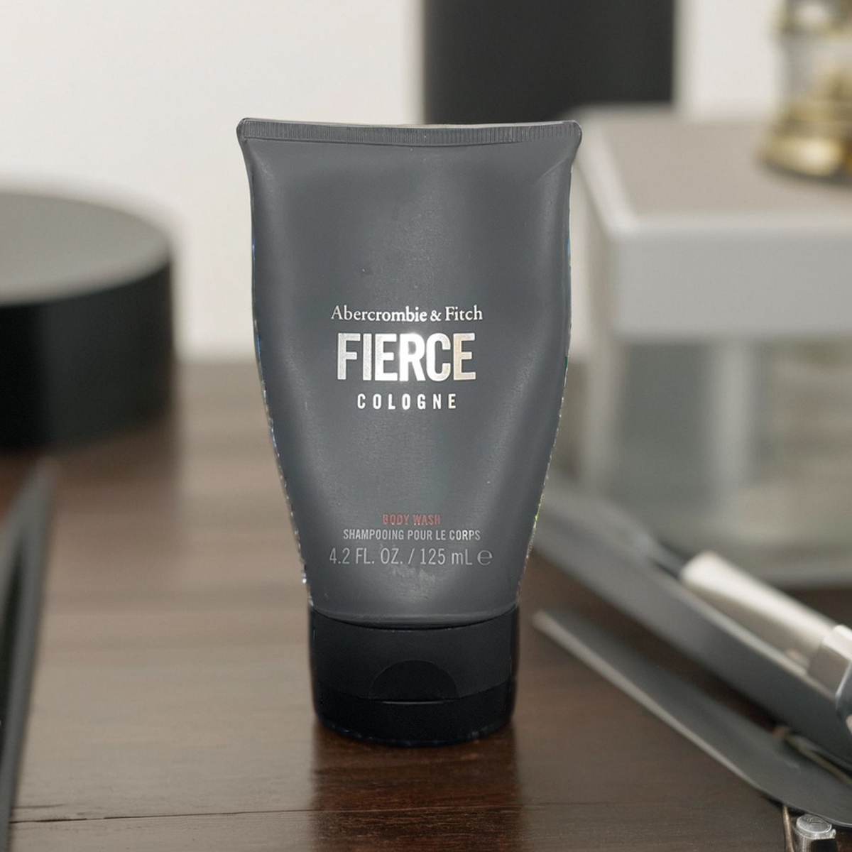 美国Abercrombie Fitch 男士经典款AF店香香水沐浴露Fierce 125ml
