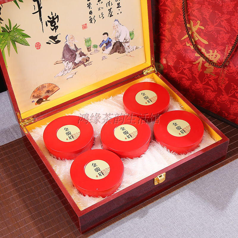惊爆木盒包装 铁盒 铁观音 金骏眉 茶叶包装 高档礼盒装空盒厂家
