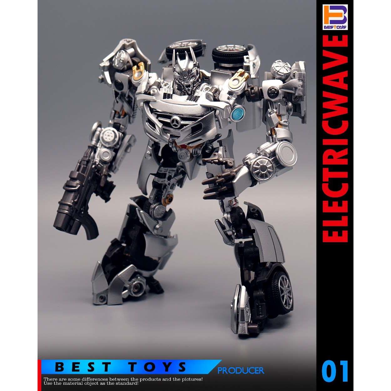 正品best toys BT-01情报官电影版音波金刚模型汽车机器人变形