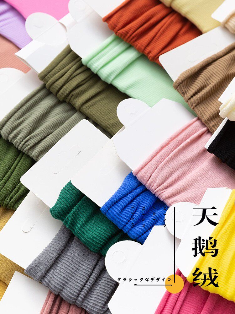 여성용 양말 더미 아이스 양말 봄과 가을 얇은 여름 종아리 양말 아이스 스타킹 스타킹 벨벳 스타킹