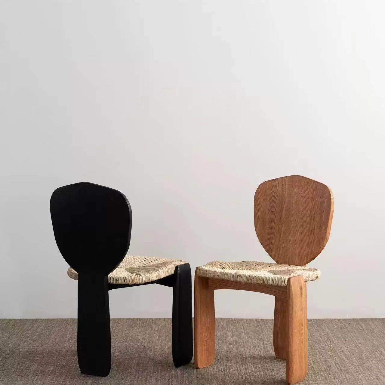 法式极简桃心型设计师餐椅中古风高靠背椅家用样板间书房椅,住宅家具,餐椅,淘宝优惠券,粉丝福利购,淘宝优惠卷