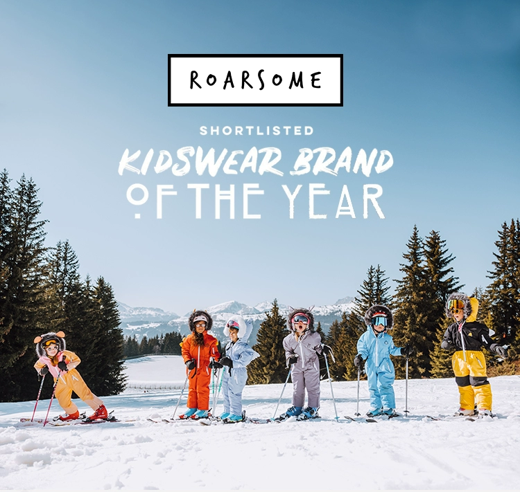 限时5折 英国Roarsome 新款儿童户外运动连体服滑雪服防水外套