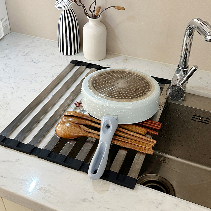 304不锈钢厨房水槽沥水架