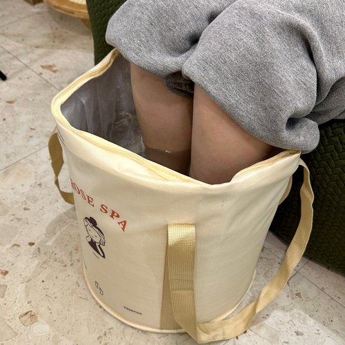 布艺保温恒温泡脚桶过小腿养生熏蒸足浴桶加厚高深便携式泡脚袋