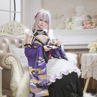漫妖社 nikke胜利女神cos红莲女仆装咖啡馆联动妮姬cosplay服装