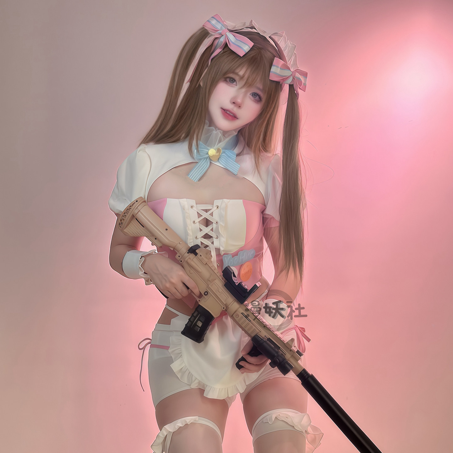 漫妖社现货 少前2幼熙cos服甜心奇迹K2女仆套少女前线cosplay服装