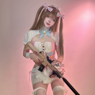 漫妖社现货 少前2幼熙cos服甜心奇迹K2女仆套少女前线cosplay服装