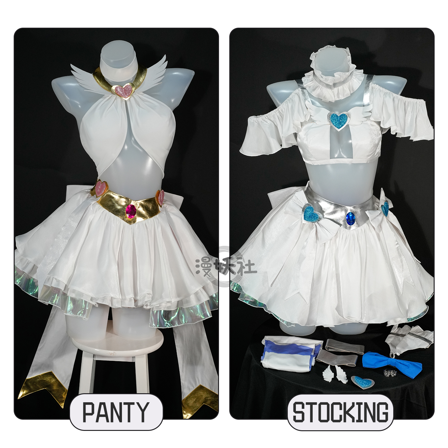 漫妖社 吊带袜天使2Panty Stocking变身装 潘迪史朵巾cosplay服装