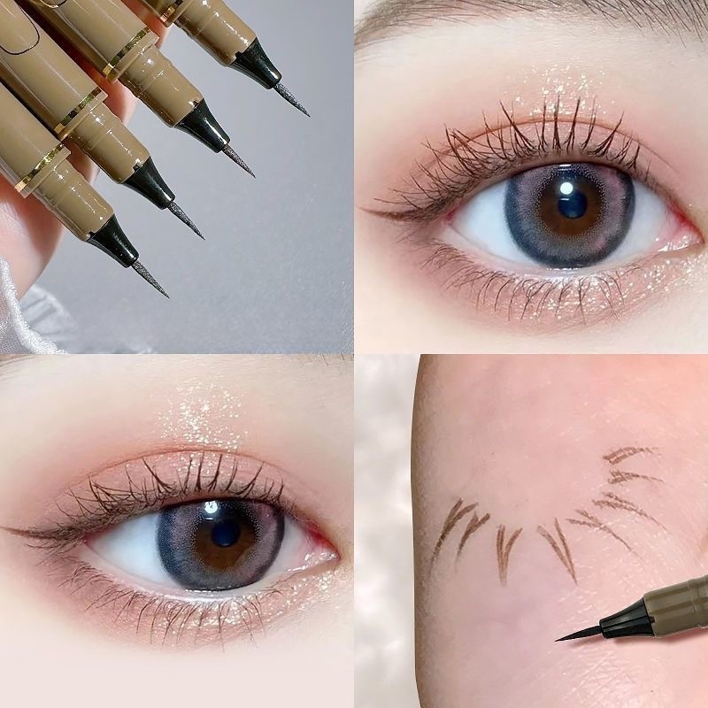 李佳琪推荐眼线液笔极细速干防水防汗不晕染持久不脱妆新手下睫毛