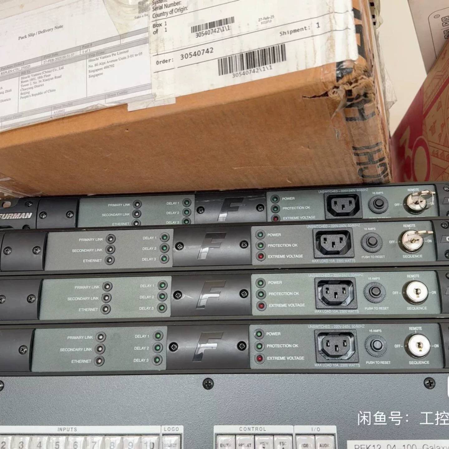 可维修Furman/富民 CN-3600SE时序电源。功能正常议价