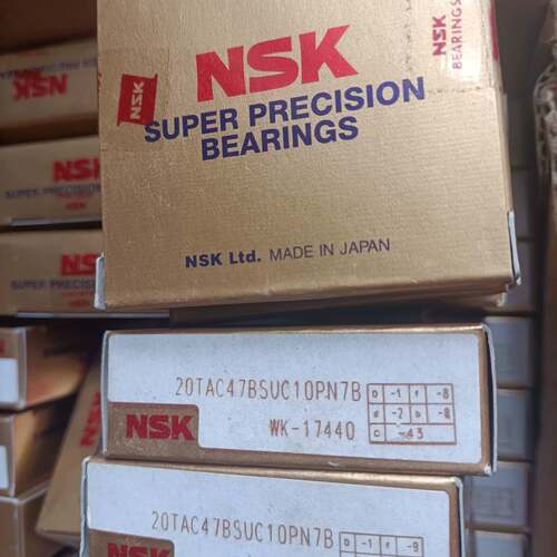 可维修NSK进口精密滚珠丝杠轴承20TAC47BSUC10PN议价
