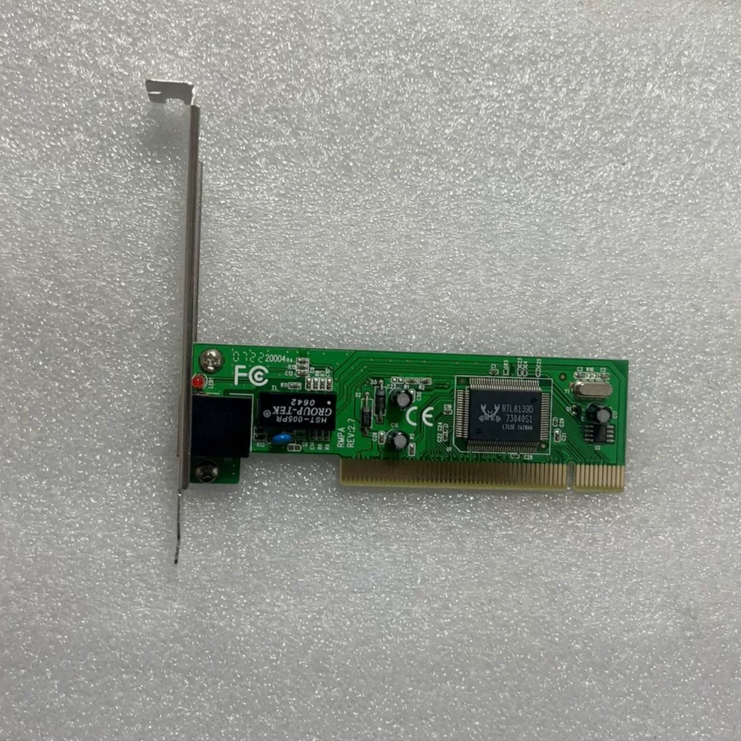 可维修RMPA REV2.7 PCI百兆网卡，型号RTL8139议价