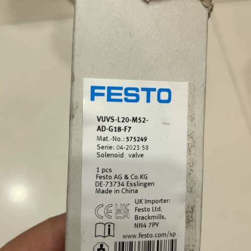 可维修费斯托电磁阀575249 VUVS-L20-AD-议价