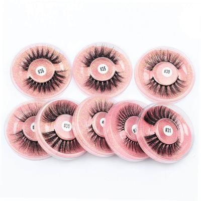 3D natural soft thick handmade false eyelashes浓密手工假睫毛