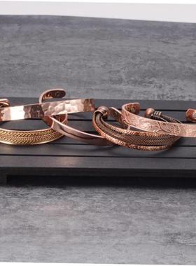 Pure Copper Bracelet Men Magnetic Arthritis Adjustable Magn1