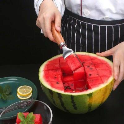 Watermelon Cube Cutter Rustproof Food Grade Cutter With 5