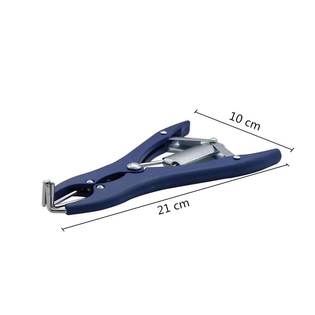1 Pc Broken Tail Castration Forceps With 100 Pcs High Elasti