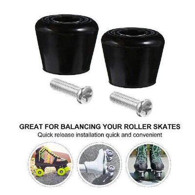 Roller Skating Brake Pad Replacement Tool Set with Toe