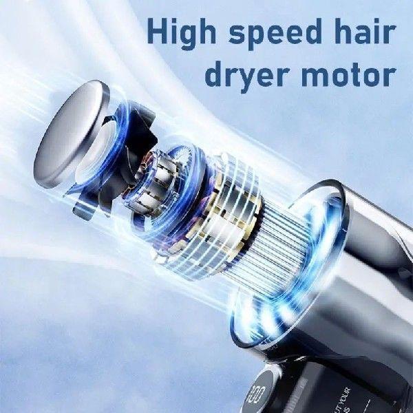 U0DE Transparent Mini Hand Fan with Quiet Operation