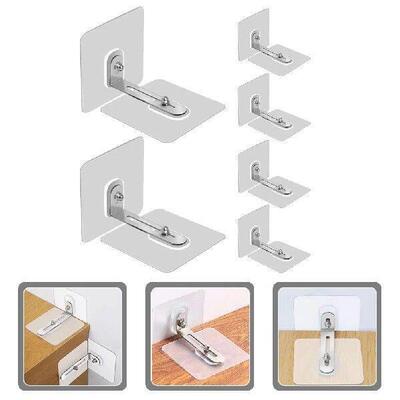6 Pcs Furniture Fixing Anchors for Baby Proofing Kid
