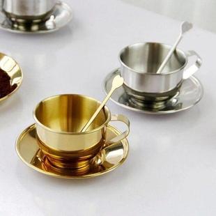 Coffee Mug Cup Set Afternoon Tea Vintage Layer Double