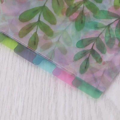 PXPA Catoon Clear Divider Index Pages Classified Sorter For