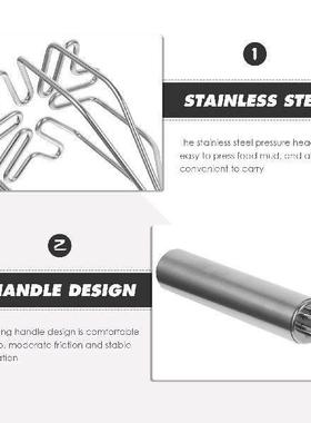 Potato Masher Home Kitchen Tool Metal Meat Grinder Root