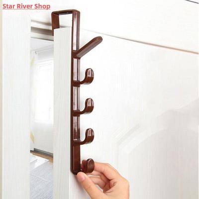 Hat Clothes Bag Hanger Hook Holder Cupboard Door Kitchen Cab