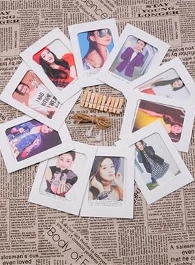 picture frame set hanging cardboard photo decoration clip.
