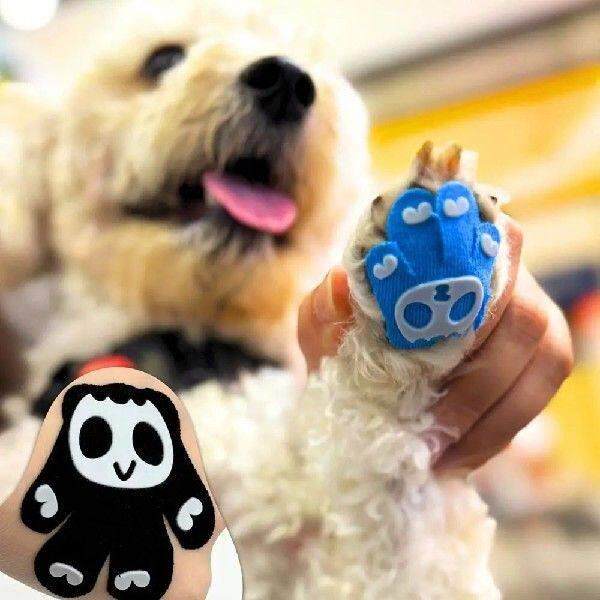 8Pcs Self Adhesive Dog Foot Patch Anti-scratch Anti-slip