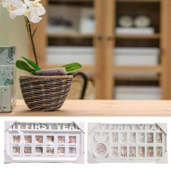 First Year Photo Frame 12 Months Display Photo Frame Letter