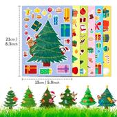 Make Party 24sheets for Christmas Stickers DIY Games Kids