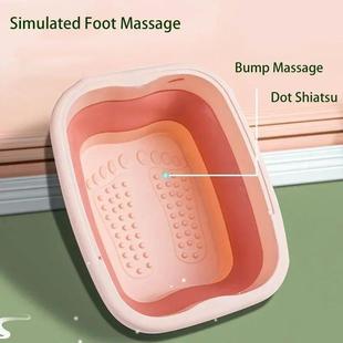 Footbath Folding Massage Soaking Basi Bucket Foldable