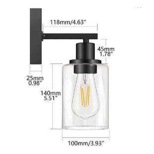 Light Retro Style Dressing Television Wall Decor Lamp Table