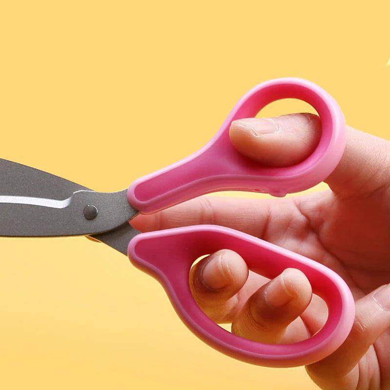 1pc Japan PLUS Left Hand Scissors Children DIY Student Right