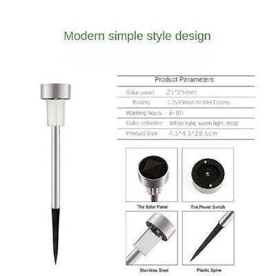 Lawn Floor Lamp Walkway Lighting 4.54.529.5cm Lamp Pathway