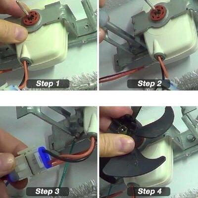 Refrigerator Evaporator Fan Motor Home Appliance Repair