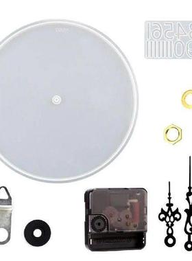 Large Round C Resina Epoxy Transparente DIY Molds Wall