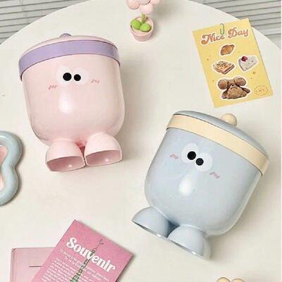 Storage Box Plastic Trash Can Cartoon Creative Storage Bin