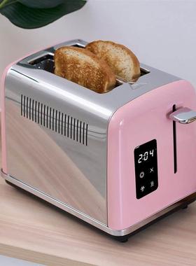 stainless steel toaster machine English button 2-4 tablets