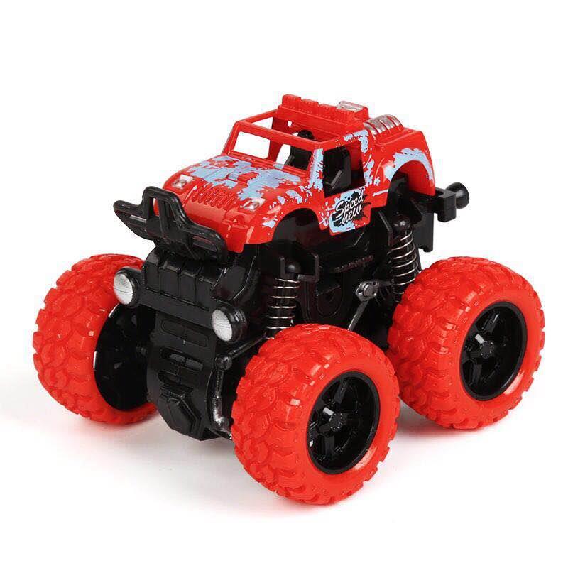 Hot Toys Car Monster Truck Four-wheel Drive Vehicle Stunt Du