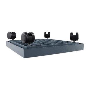 Pot Bottom Support 1pc Wheel Flower Movable Tray Square