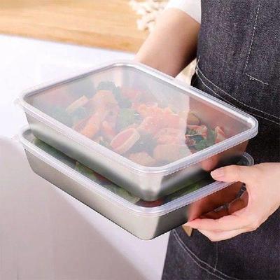 Stainless Steel Fresh Keeping Box Airtight Food Storage